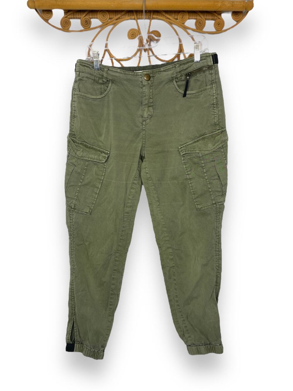 Marrakech green utility cargo pants jogger 28